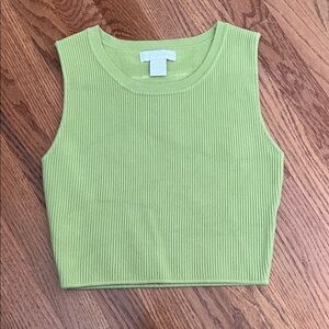 House of Harlow lime green tank